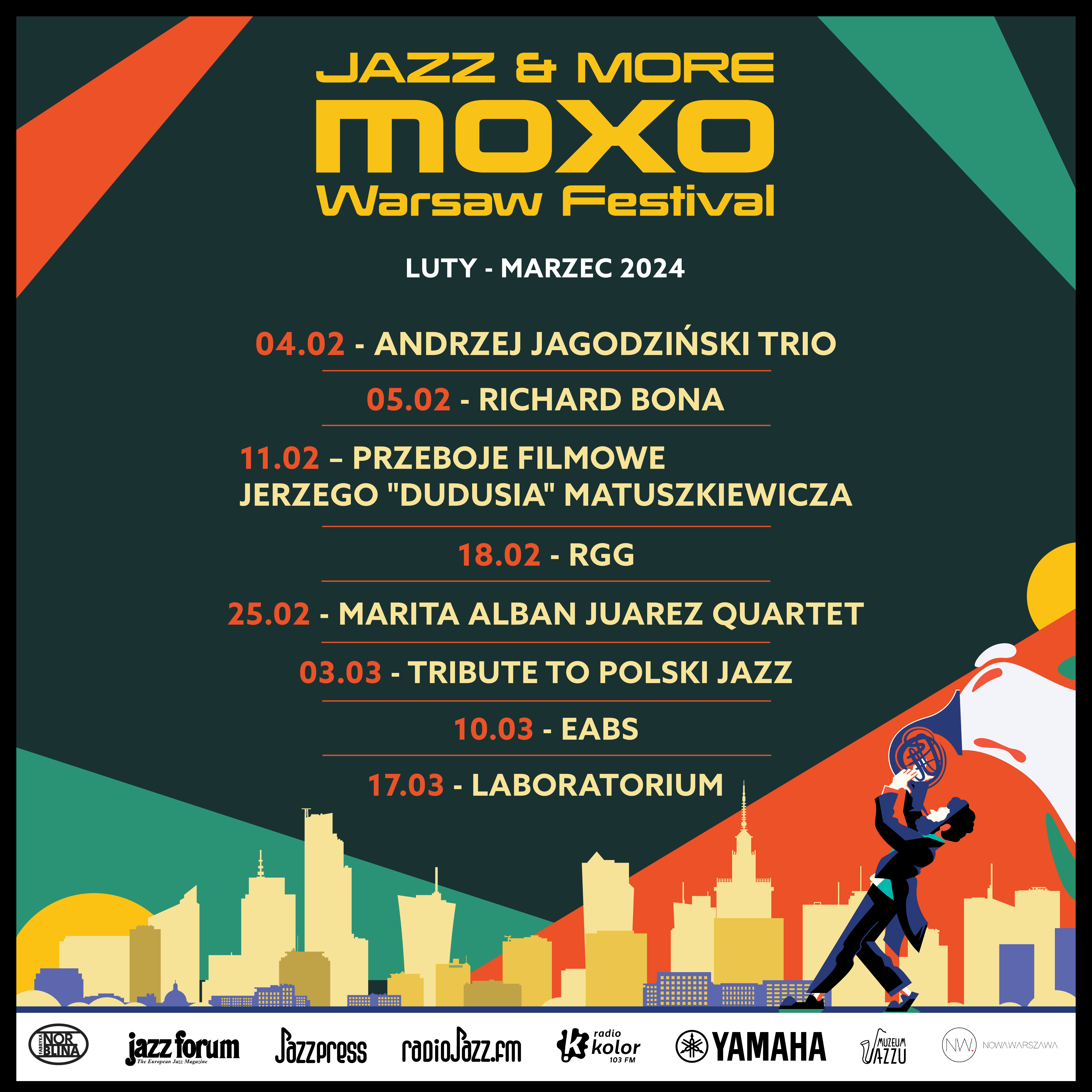 Jazz & More MOXO Warsaw Festival – The second edition of the festival kicks off