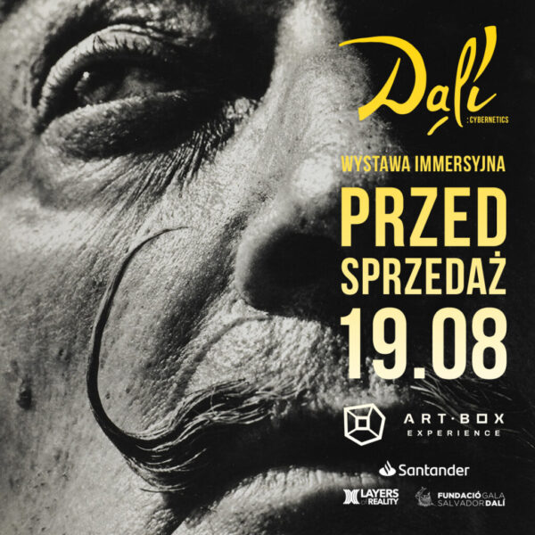 Immersyjny Salvador Dali w Art Box Experience – od surrealizmu do sztucznej inteligencji