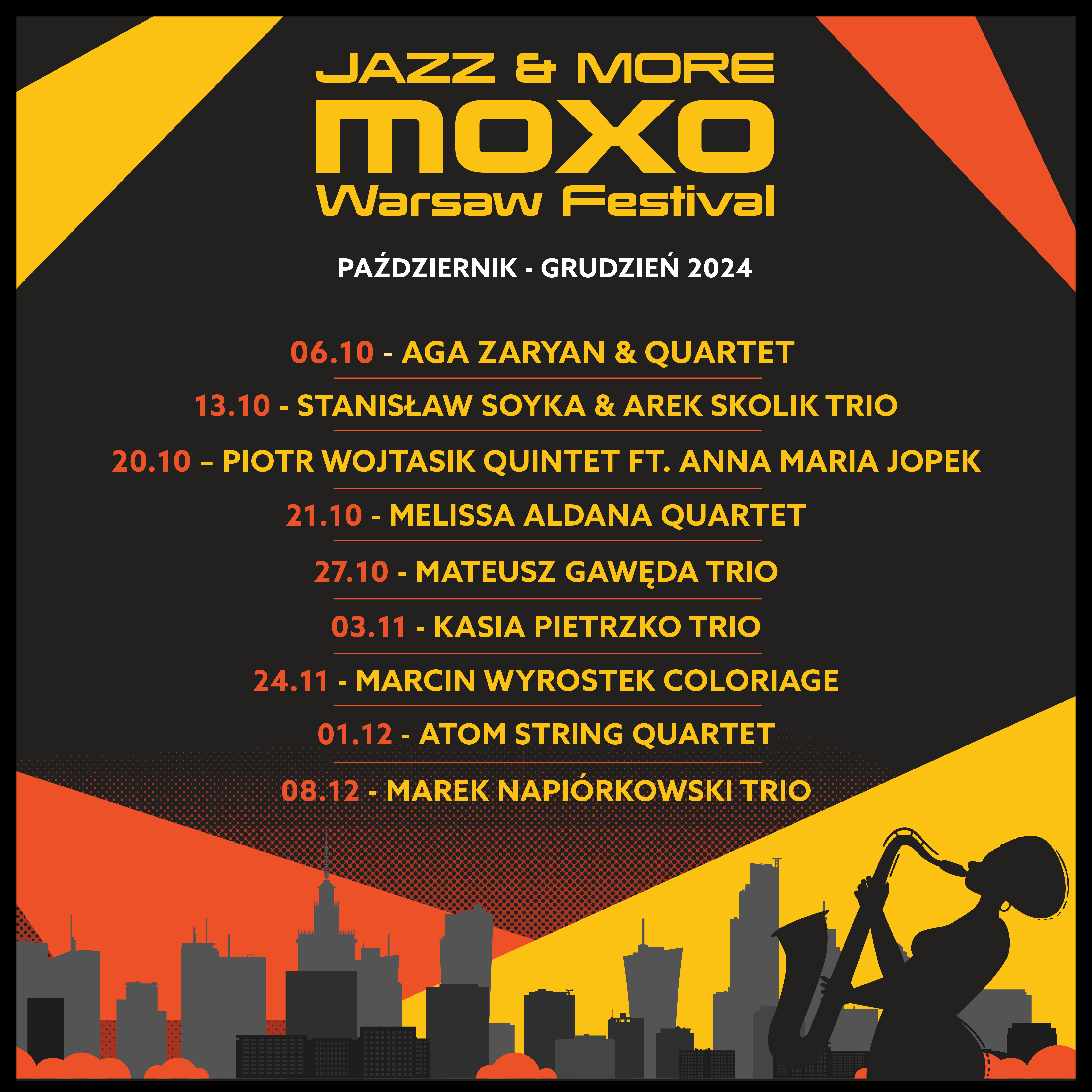 3. edycja Jazz & More MOXO Warsaw Festival 