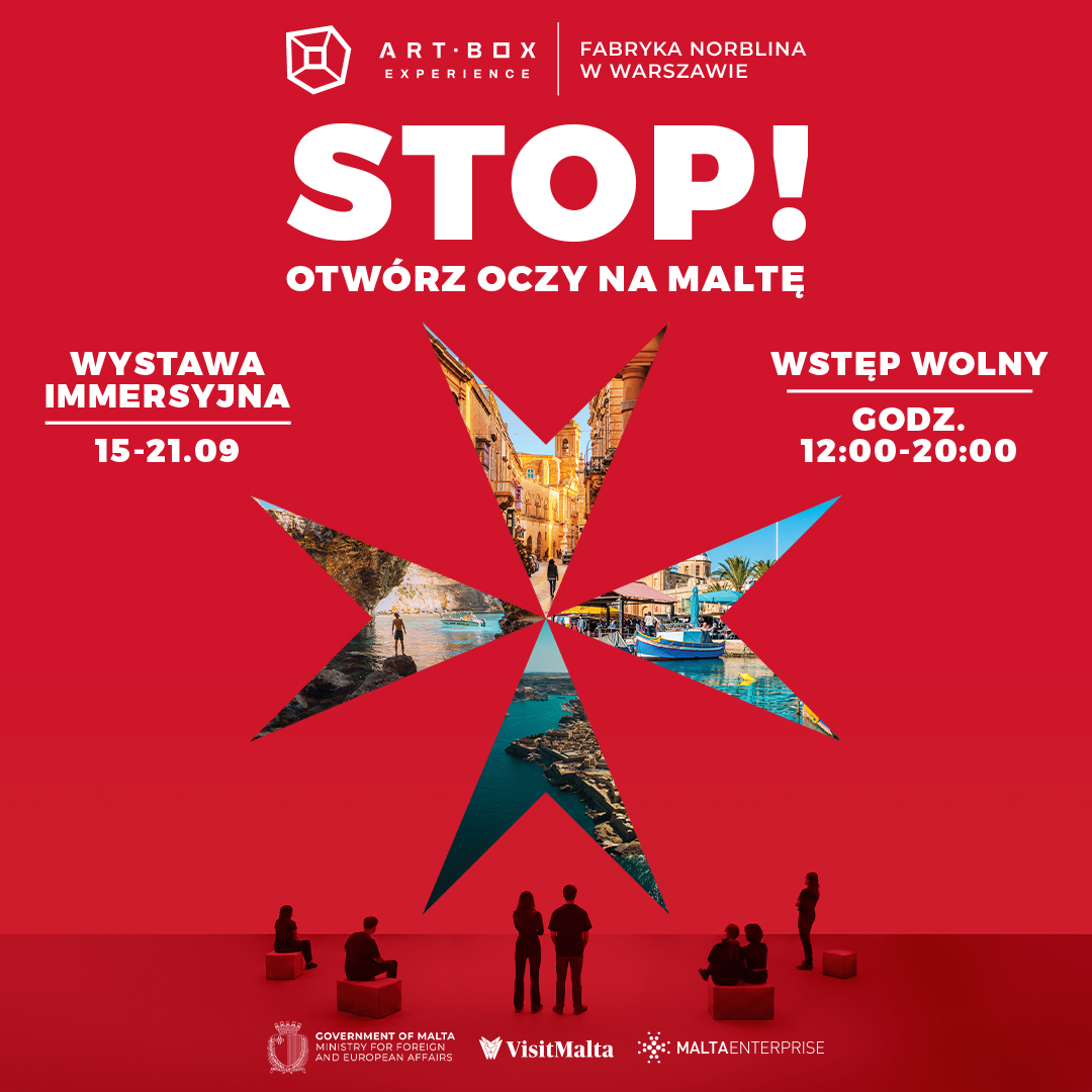Stop! Otwórz oczy na&nbsp;Maltę. Immersyjna podróż przez&nbsp;historię, kulturę i&nbsp;krajobrazy wyspy